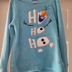 Disney Blue Olaf Pajama Set